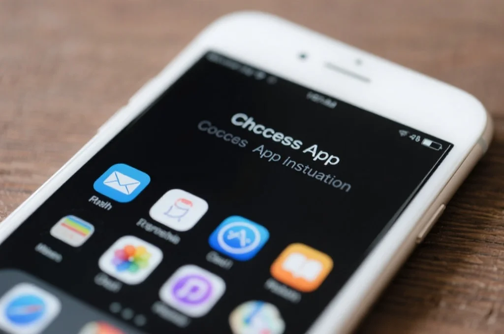 利盈App成功安装并运行的智能手机界面